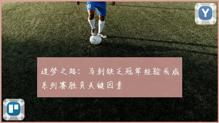 追梦之路：马刺缺乏冠军经验或成系列赛胜负关键因素